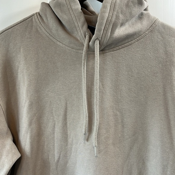 H&M Tan Hooded Sweatshirt w/ Kangaroo Pocket - Size XS - Picture 3 of 7